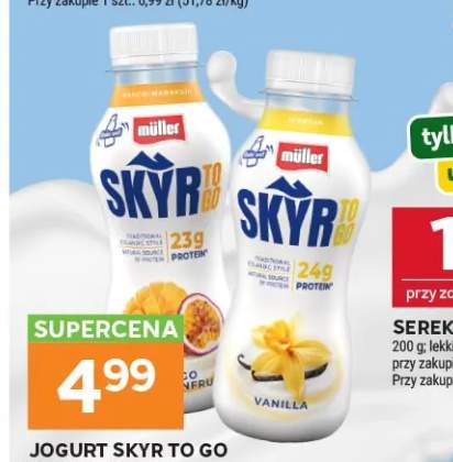 Jogurt Müller Skyr To Go Mango Marakuja +1 wariant