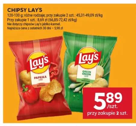 Chipsy Lay's papryka +1 wariant