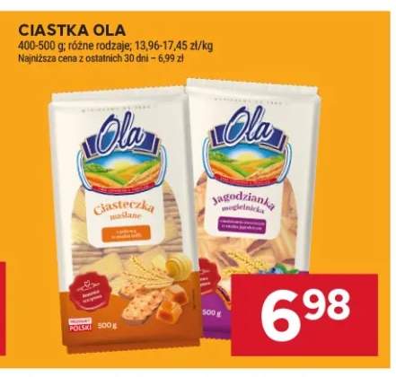 Ciastka ciasteczka maślane Ola +1 wariant