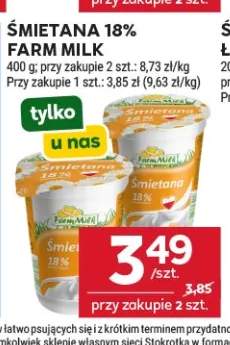 Śmietana Farm Milk 18%