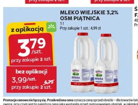 Mleko wiejskie Piątnica 3,2%