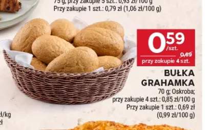 Bułka grahamka Oskroba