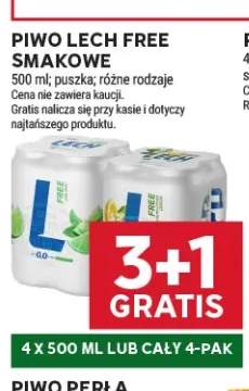 Piwo bezalkoholowe Lech smakowe