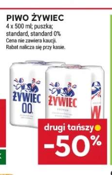Piwo Żywiec standard 4-pak +1 wariant