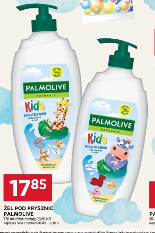 Żel pod prysznic Palmolive Naturals Kids