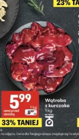 wątróbka z kurczaka