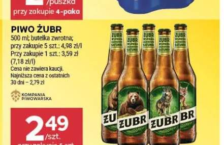 Piwo Żubr