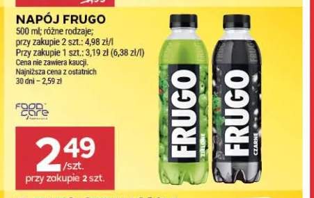 Napój Frugo czarne +1 wariant