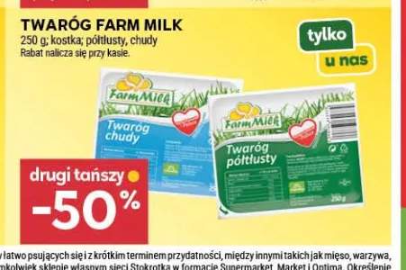 Twaróg Farm Milk półtłusty +1 wariant