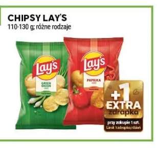 Chipsy Lay's zielona cebulka +1 wariant