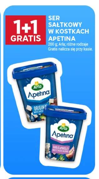 Ser sałatkowy w kostkach Apetina Original +1 wariant
