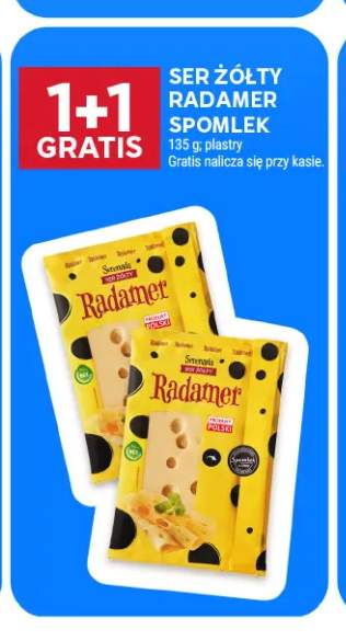Ser żółty w plastrach Radamer Spomlek