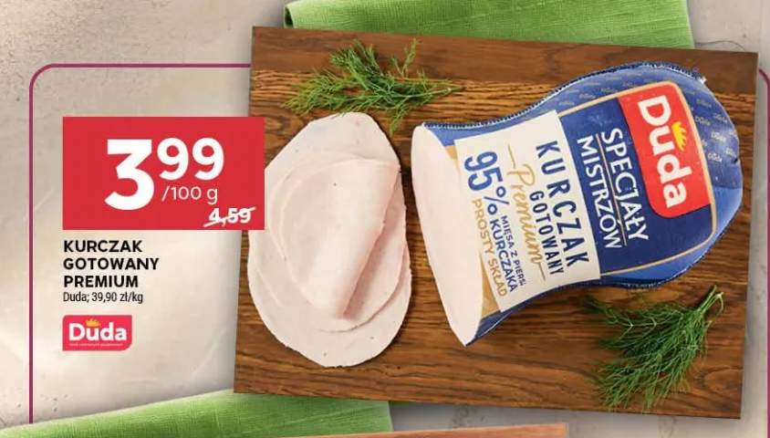 Kurczak gotowany premium Duda