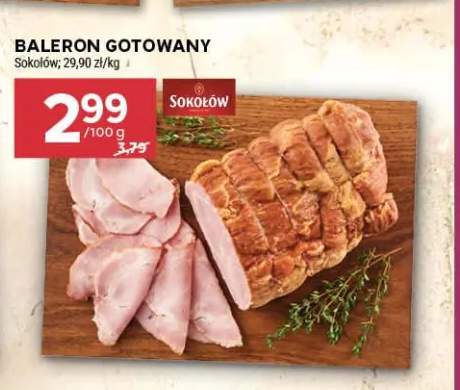 Baleron gotowany Sokołów