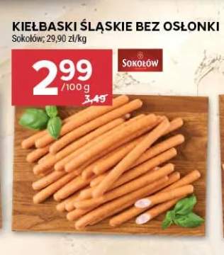 Kiełbaski śląskie bez osłonki Sokołów
