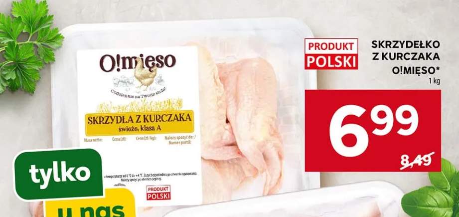Skrzydełko z kurczaka O!mięso