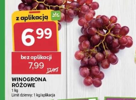 Winogrona różowe