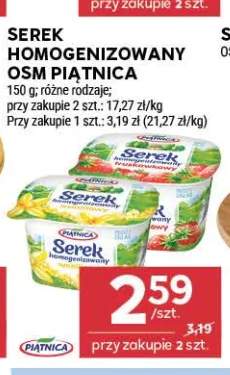Serek homogenizowany OSM Piątnica