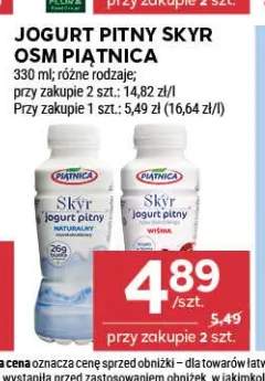 Jogurt pitny Skyr OSM Piątnica