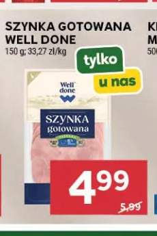 Szynka gotowana Well Done