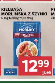 Kiełbasa morlińska z szynki Morliny