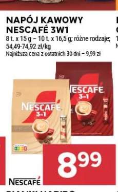 Napój kawowy Nescafé 3w1