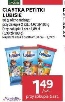 Ciastka Petitki Lubisie