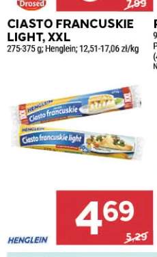 Ciasto francuskie XXL Henglein +1 wariant