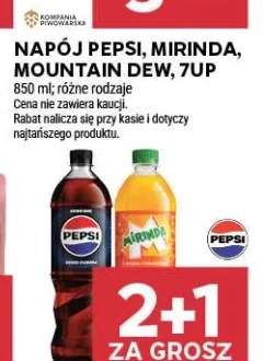 Napój gazowany Pepsi +3 warianty