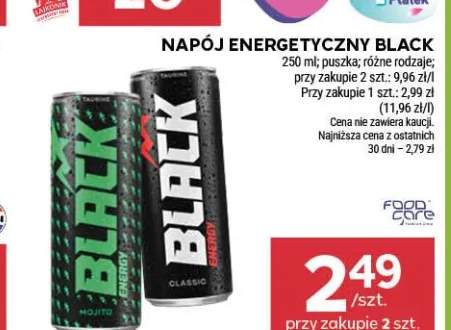 Napój energetyczny Black
