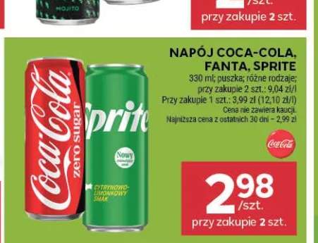 Napój gazowany Coca-Cola +2 warianty