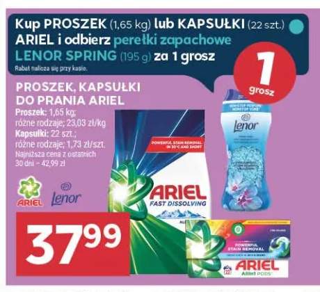 Proszek do prania Ariel +1 wariant