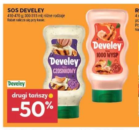 Sos Develey czosnkowy +1 wariant