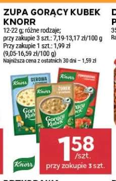 Zupa Gorący Kubek Knorr serowa +1 wariant
