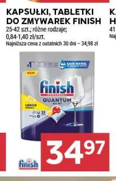 Kapsułki tabletki do zmywarek Finish