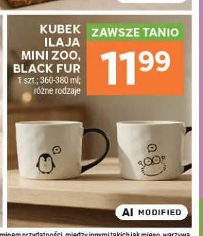 Kubek Ilaja Mini Zoo Black Fur
