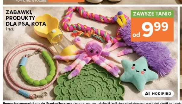 Zabawki produkty dla psa kota