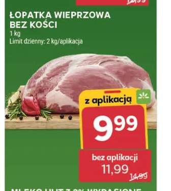 Łopatka wieprzowa bez kości