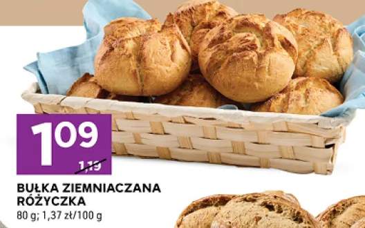 Bułka ziemniaczana różyczka