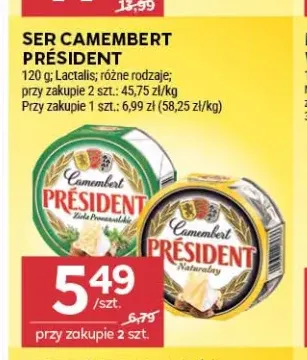 Ser camembert Président
