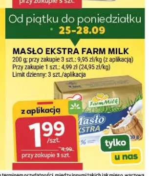 Masło ekstra Farm Milk