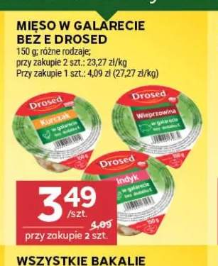 Mięso w galarecie bez E kurczak Drosed +2 warianty