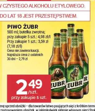 Piwo Żubr