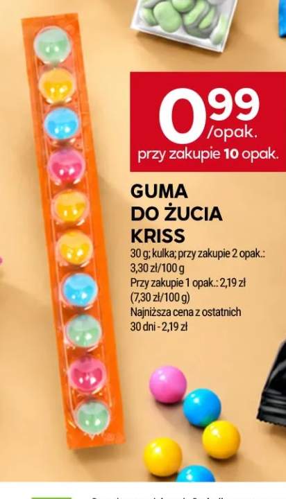 Guma do żucia Kriss
