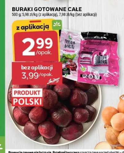 Buraki gotowane całe