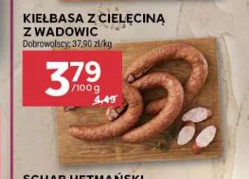 Kiełbasa z cielęciną z Wadowic Dobrowolscy