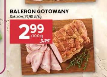 Baleron gotowany Sokołów