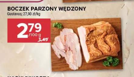 Boczek parzony wędzony Gustavus