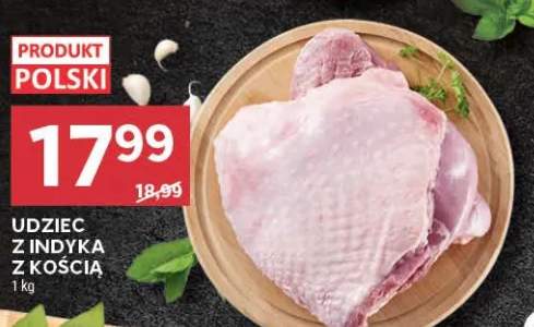 Udziec z indyka z kością