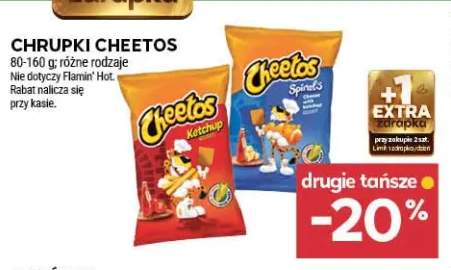 Chrupki Cheetos Spirals +1 wariant